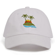 Load image into Gallery viewer, Palm Trees Curved Dad Hat